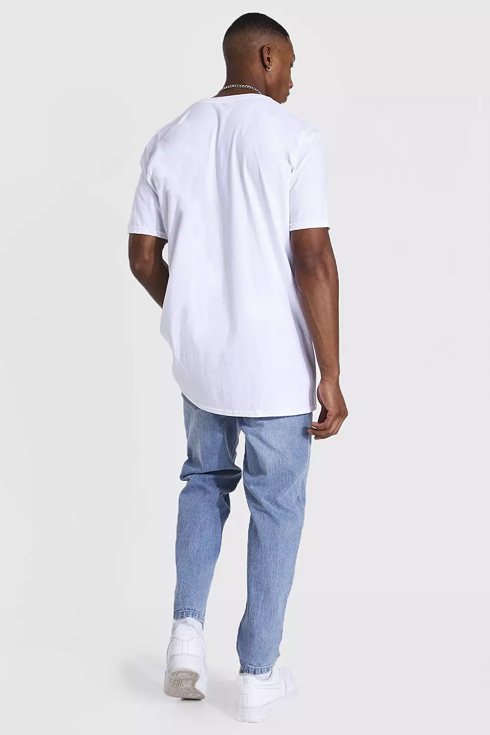 Tapered Fit Rigid Jeans